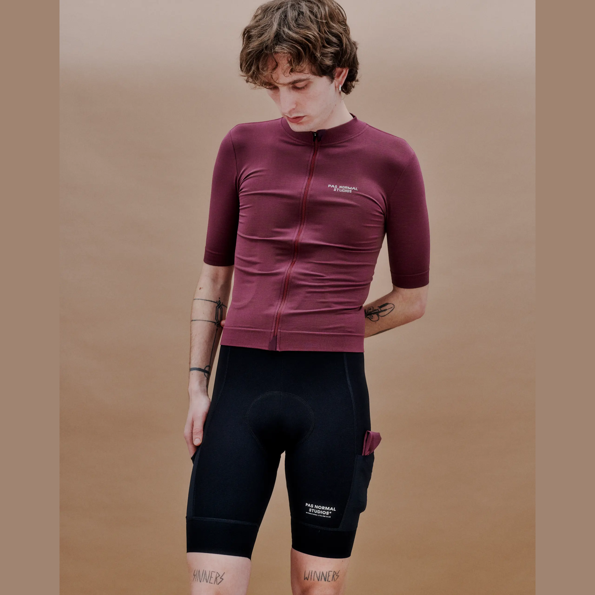 Pas Normal Studios - Escapism Knit Jersey Men - Dark Red