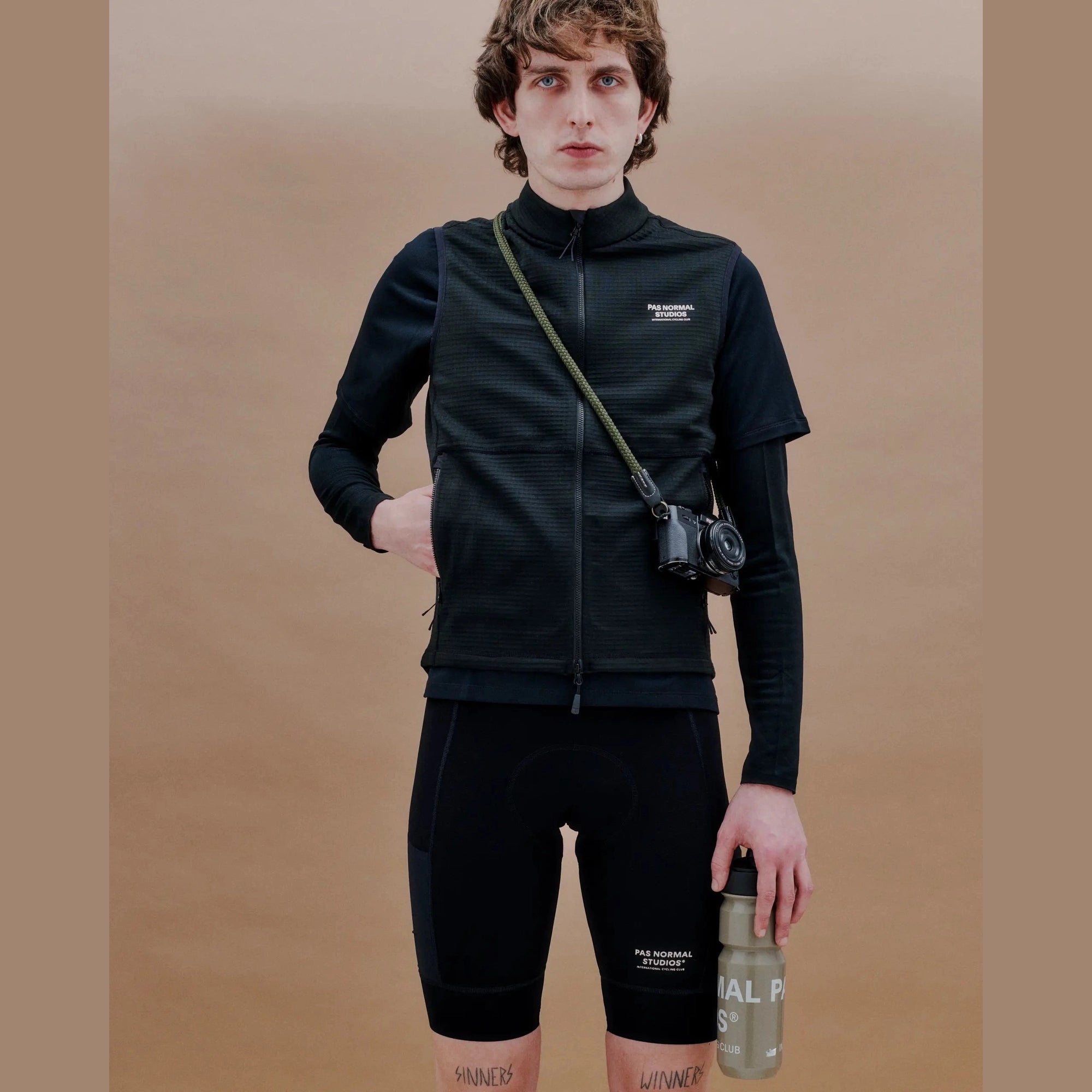 Pas Normal Studios - Escapism Performance Fleece Vest Men - Black