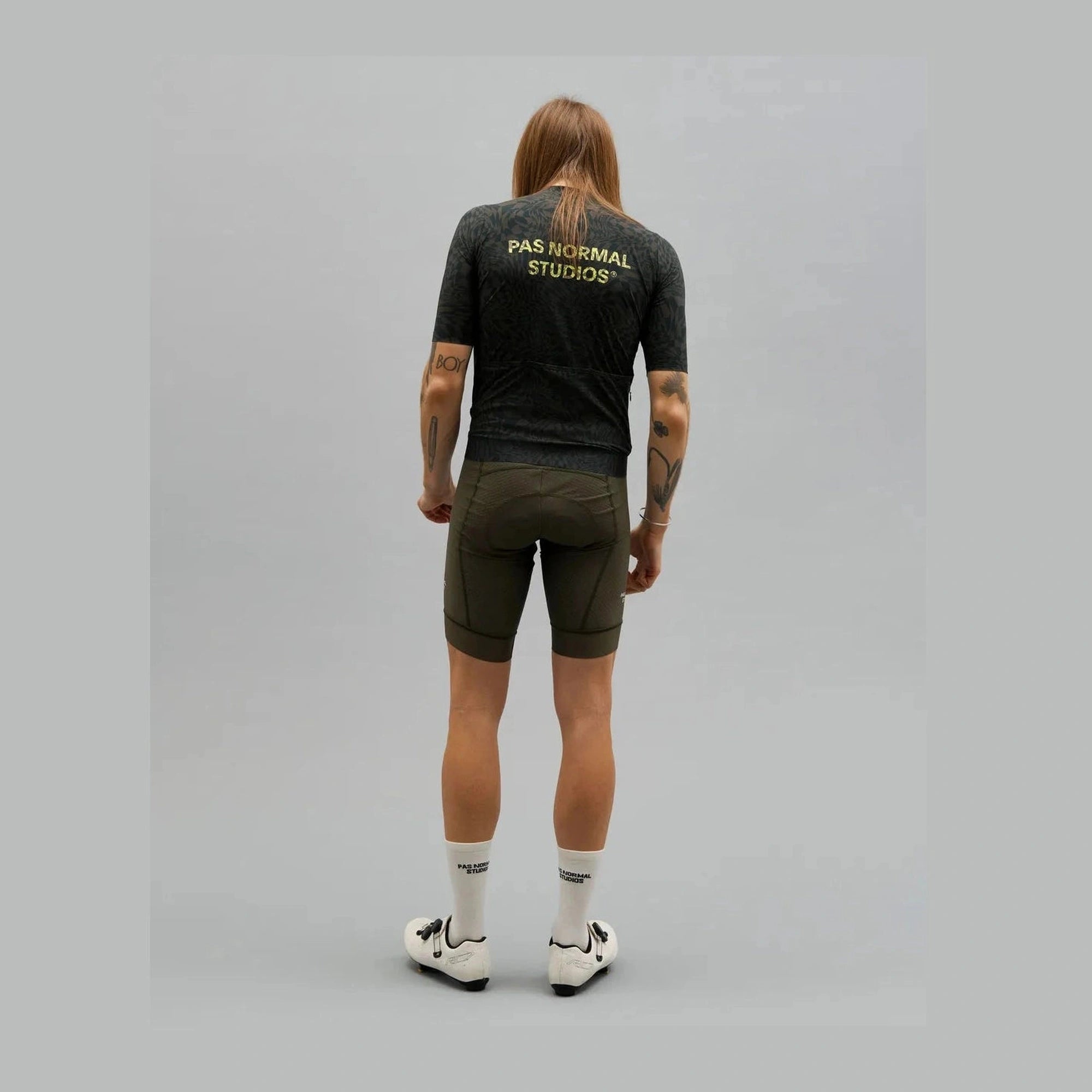 Pas Normal Studios - Essential Jersey Men - Check Olive Green