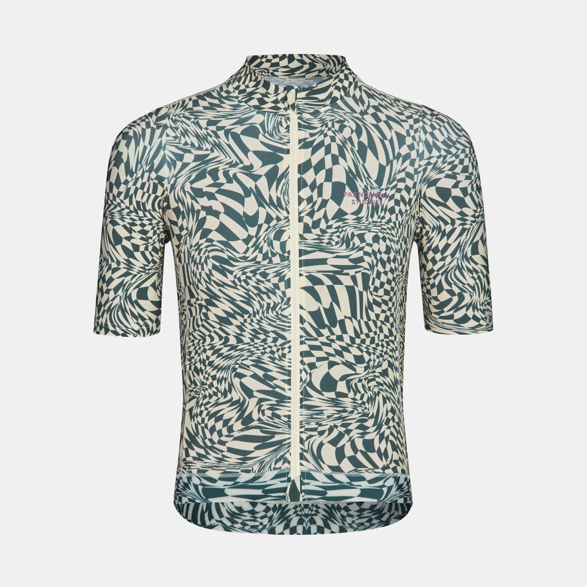 Pas Normal Studios - Essential Jersey Men - Check Petroleum