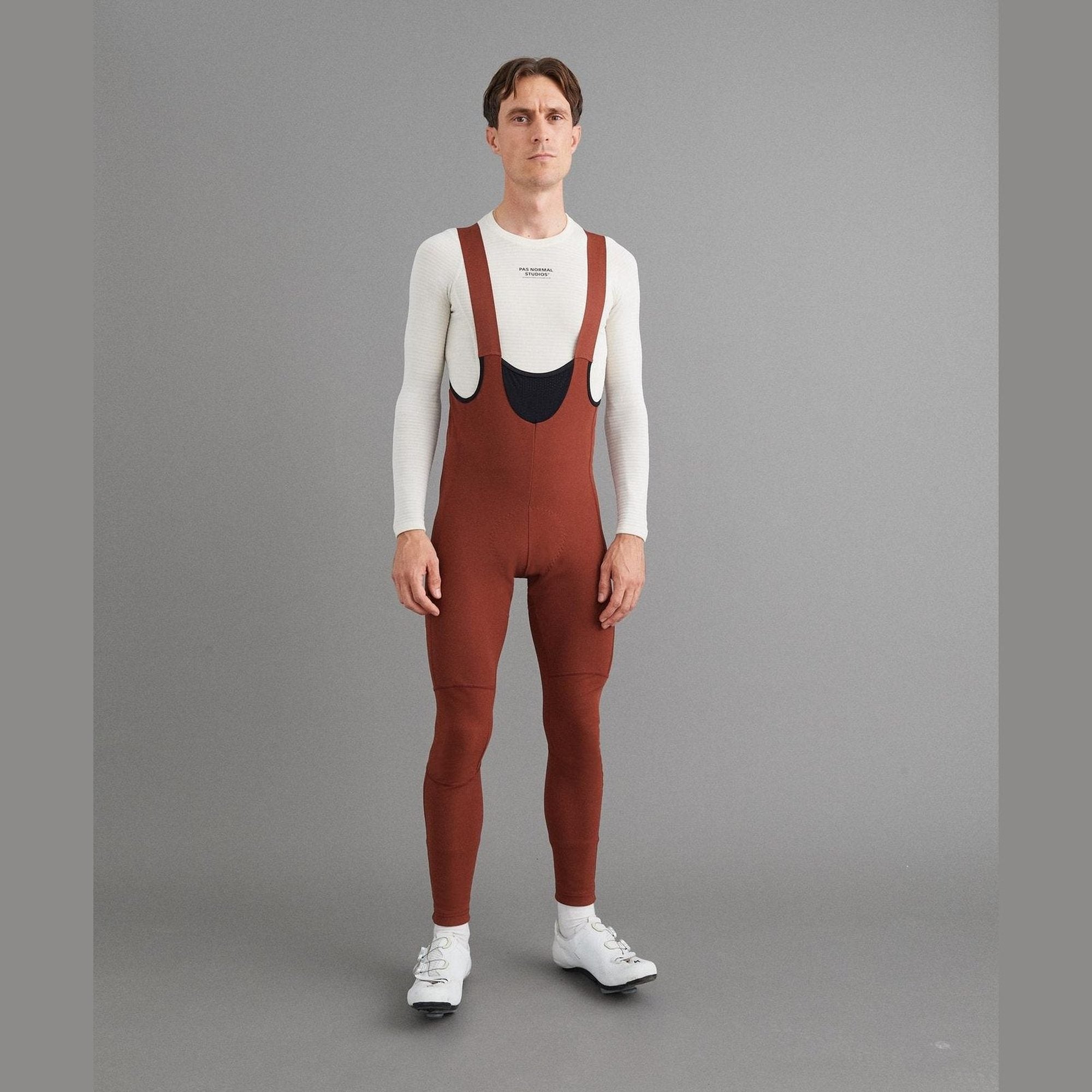 Pas Normal Studios - Mechanism Deep Winter Long Bib - Mahogany