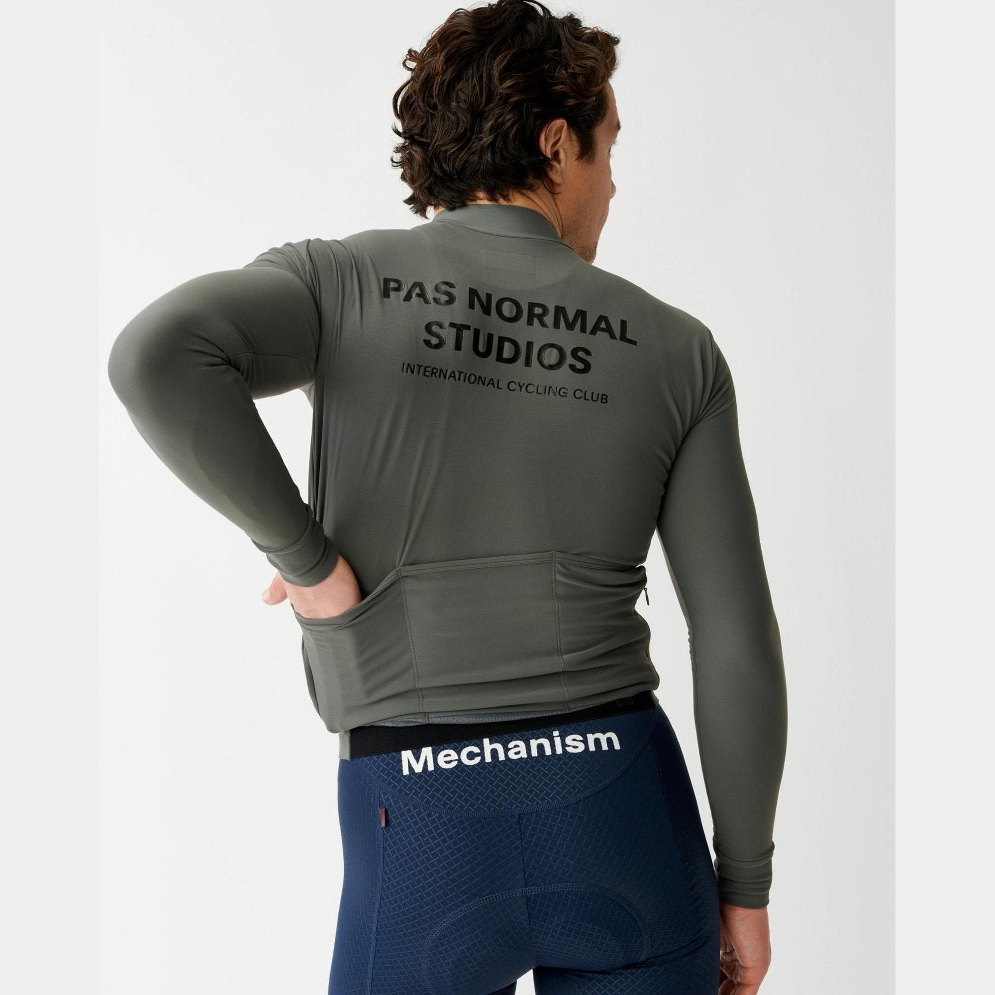 Pas Normal Studios - Mechanism Long Sleeve Jersey - Dark Grey