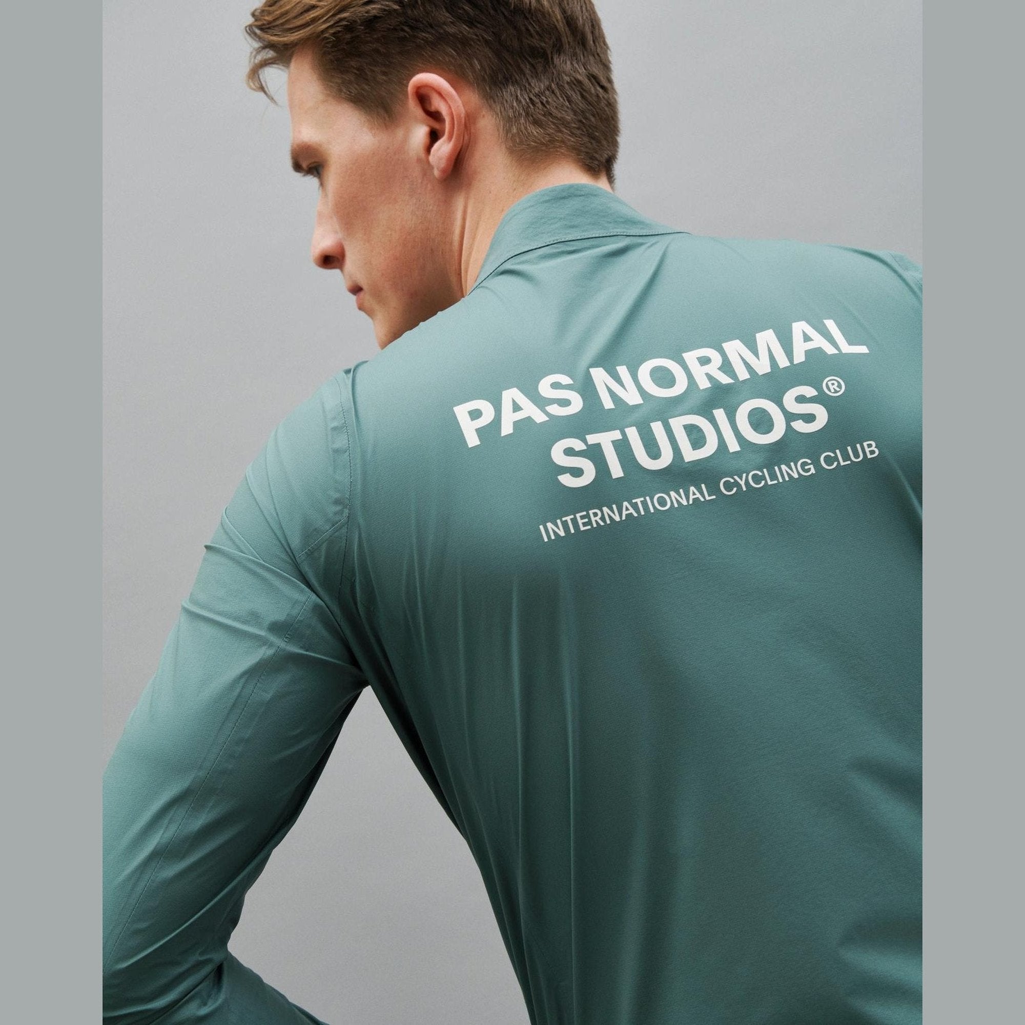 Pas Normal Studios - Mechanism Pertex Rain Jacket - Dusty Teal