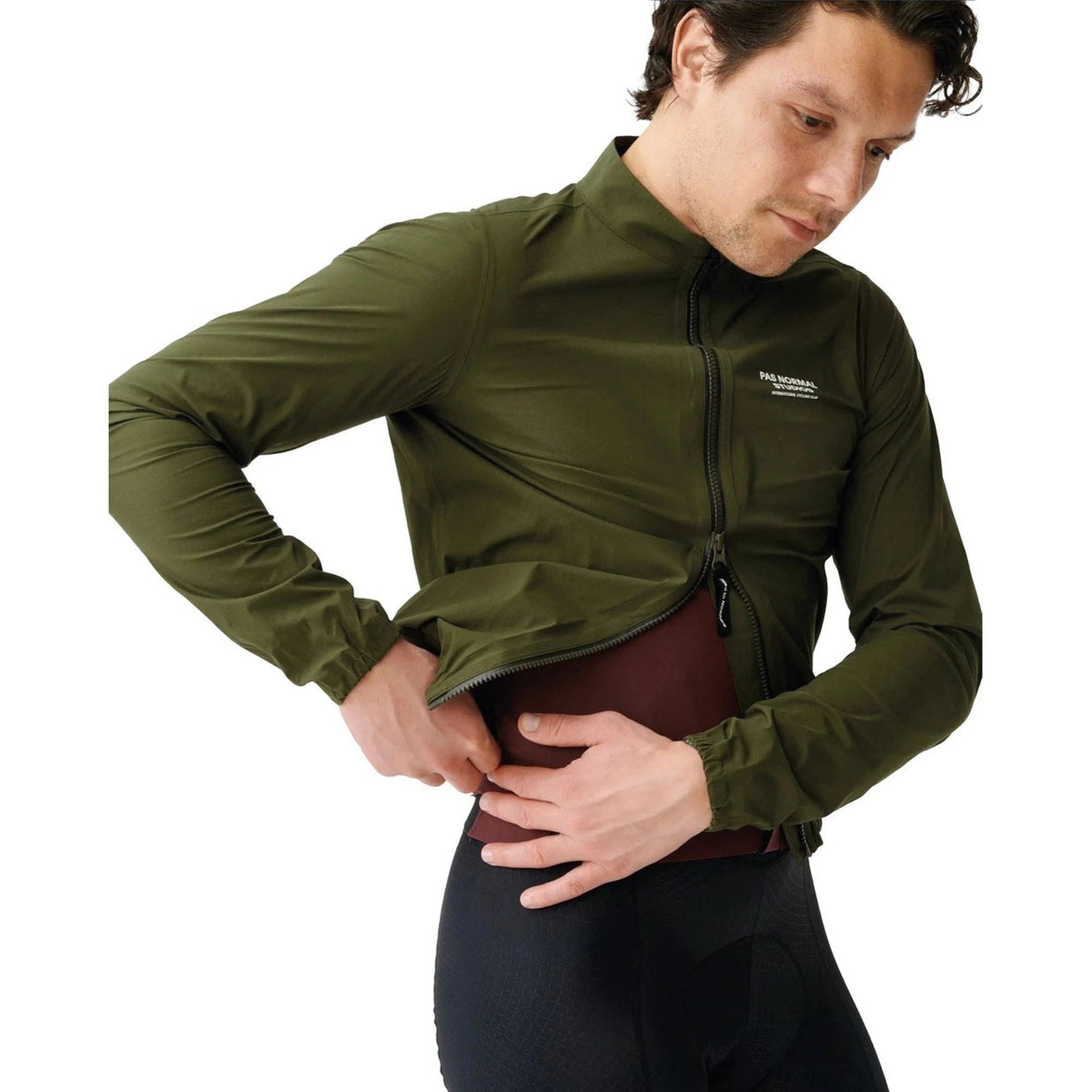 Pas Normal Studios - Mechanism Pertex Rain Jacket - Olive