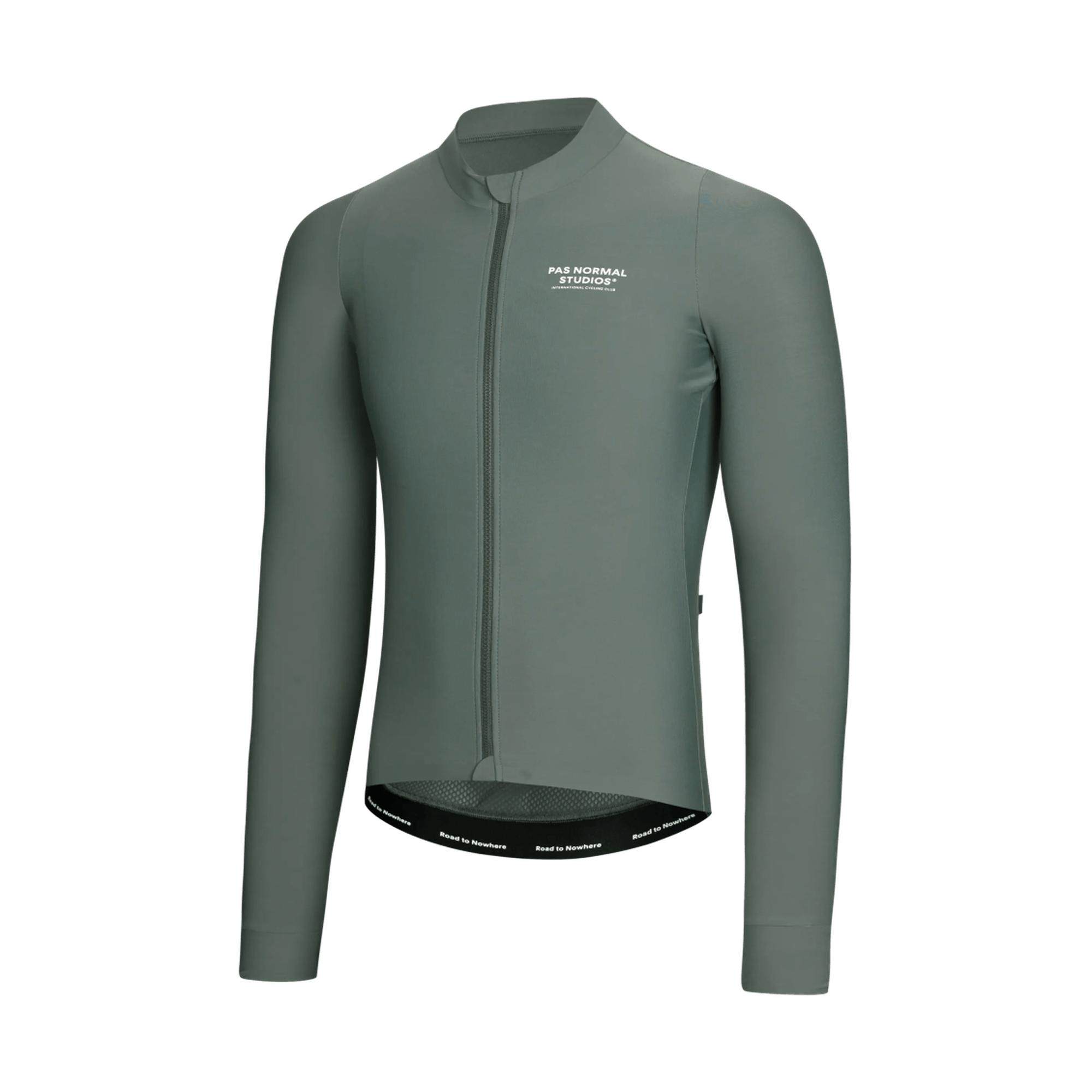 Pas Normal Studios - Men's Mechanism Long Sleeve Jersey - Dark Moss