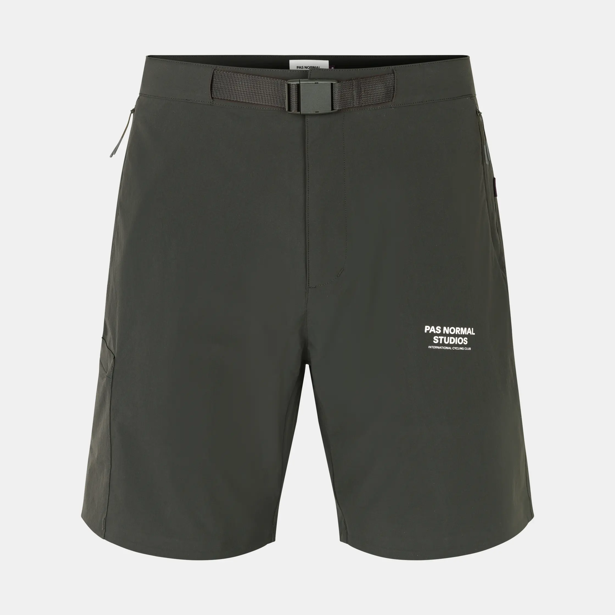 Pas Normal Studios - Off-Race Shorts - Dark Olive
