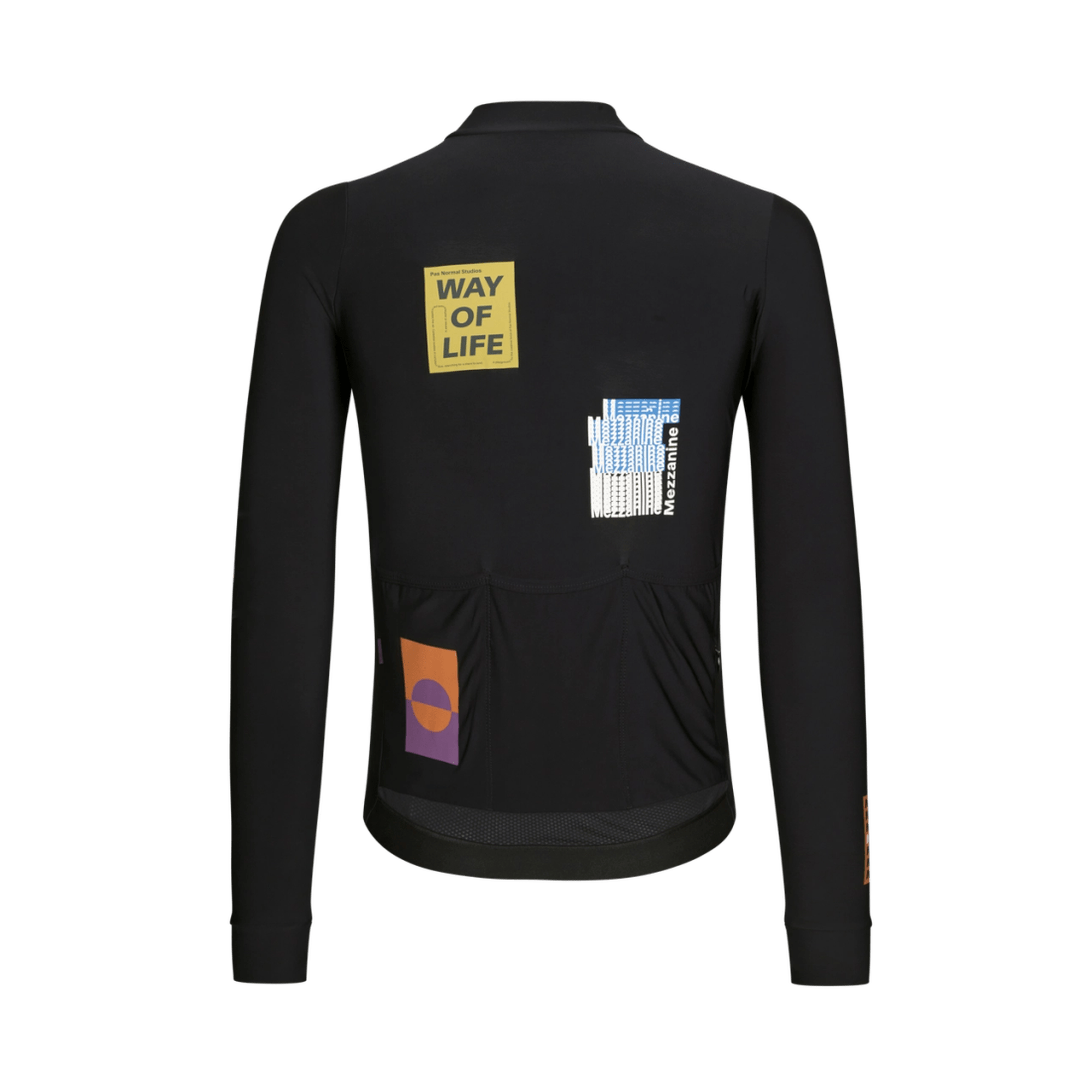 Pas Normal Studios - T.K.O. Mechanism Long Sleeve Jersey Men - Black