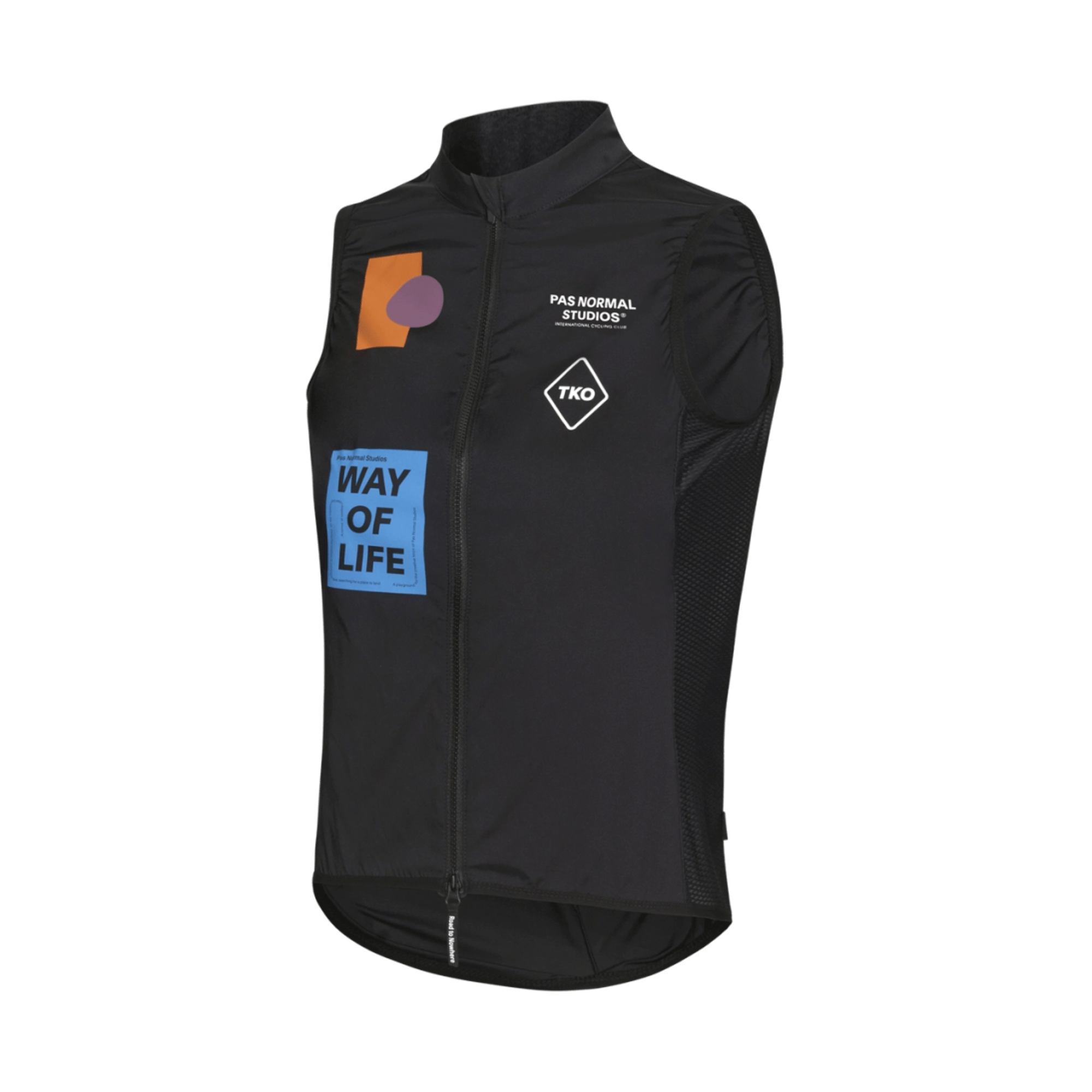 Pas Normal Studios - T.K.O. Mechanism Stow Away Gilet - Black