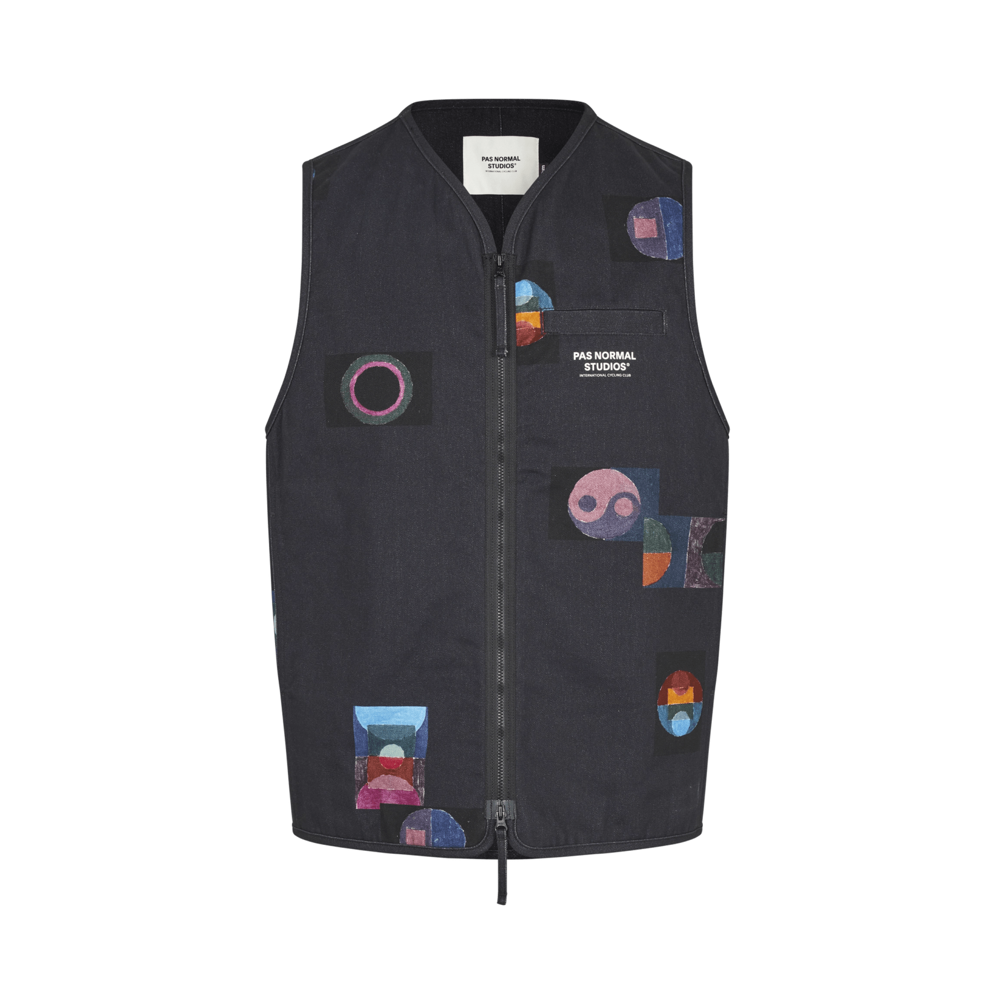 Pas Normal Studios - T.K.O. Off-Race Cotton Twill Vest - Charcoal