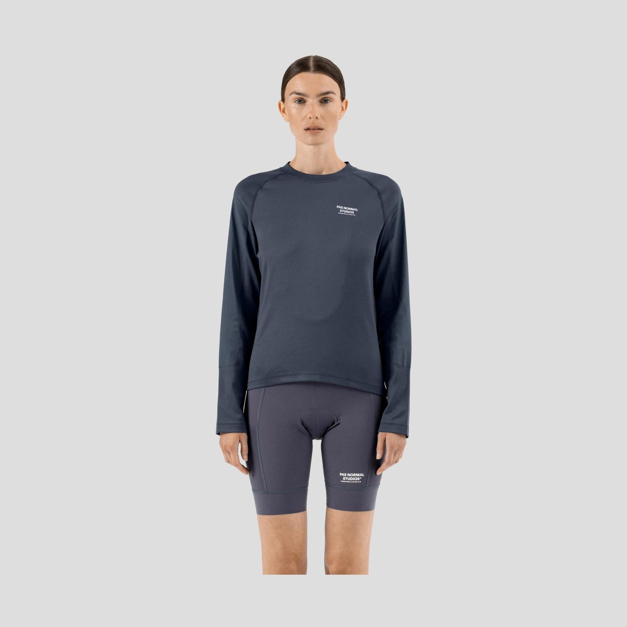 Pas Normal Studios - Women's Escapism Technical LS T-Shirt -Classic Blue