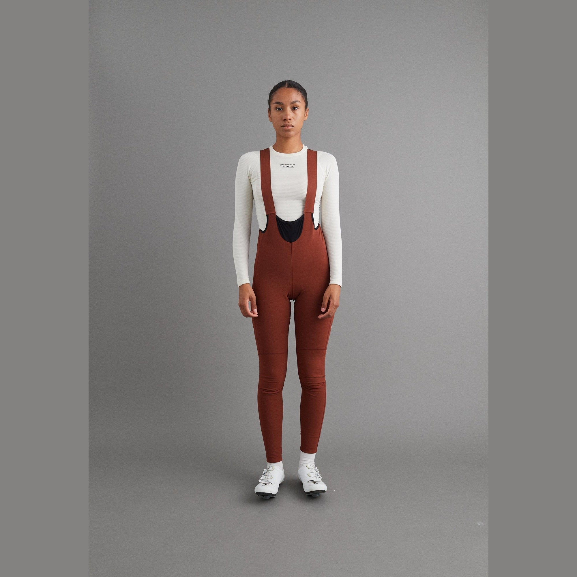 Pas Normal Studios - Women's Mechanism Deep Winter Long Bib - Mohogany