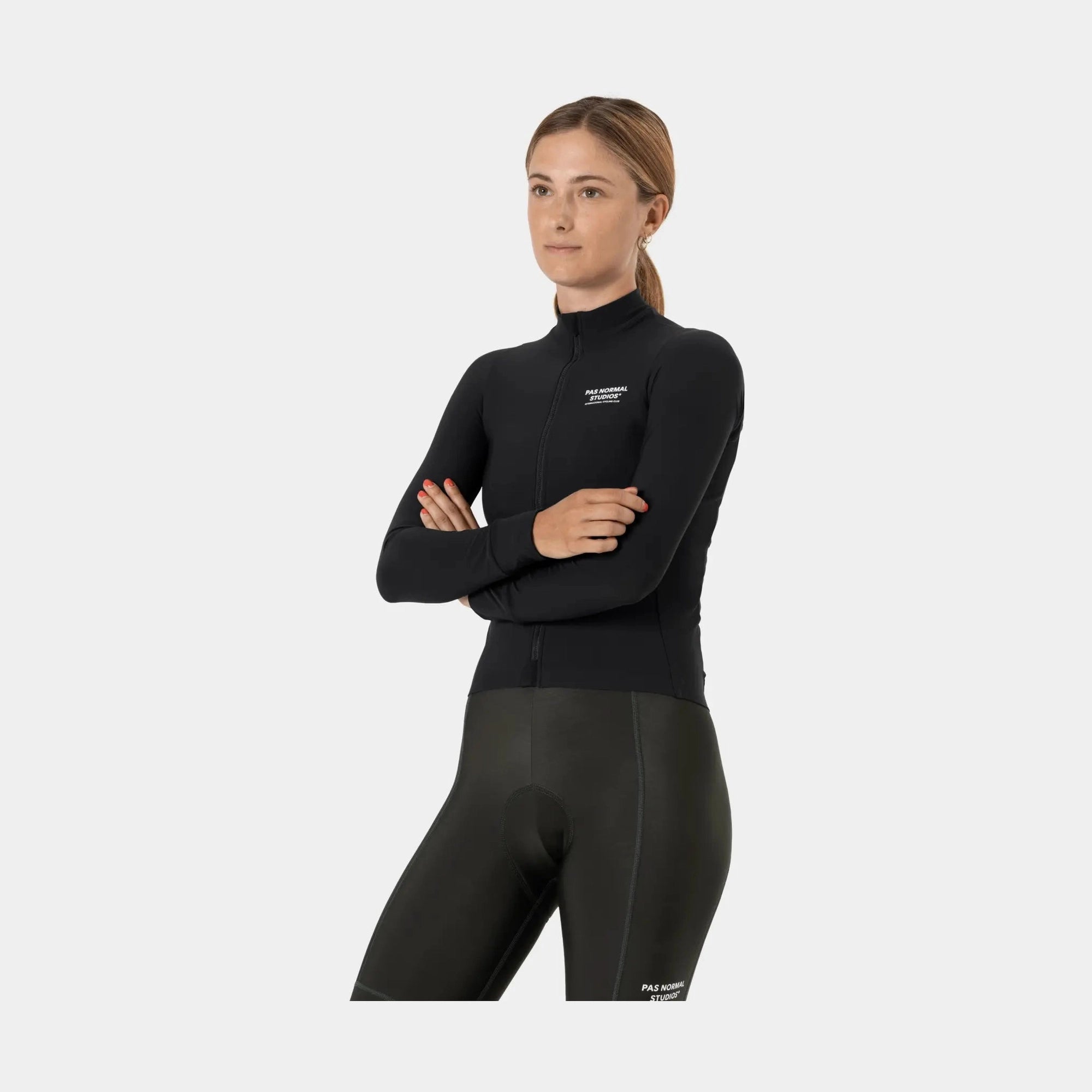Pas Normal Studios - Women's Mechanism Long Sleeve Jersey - Black