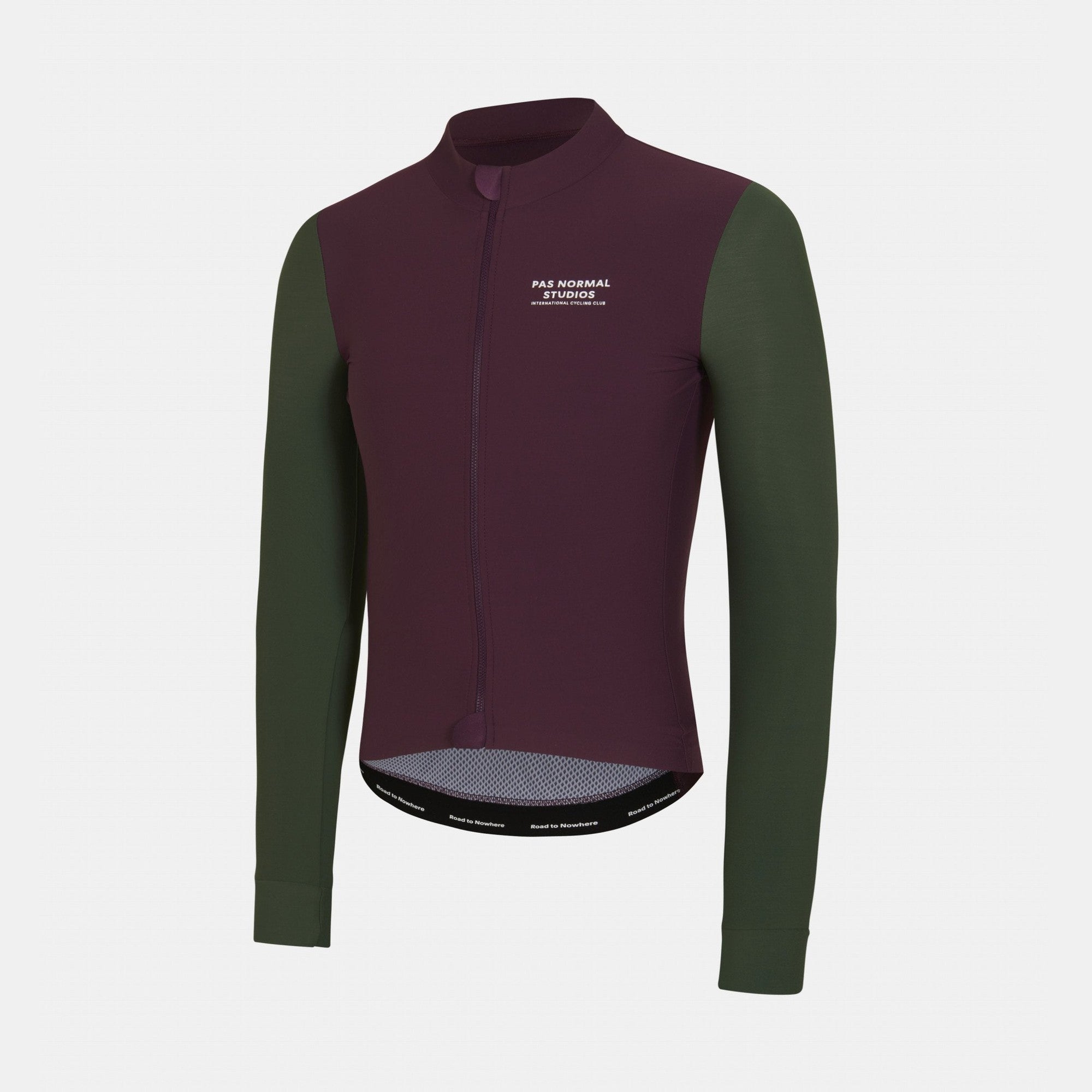 Pas Normal Studios - Women's Mechanism Long Sleeve Jersey - Burgundy