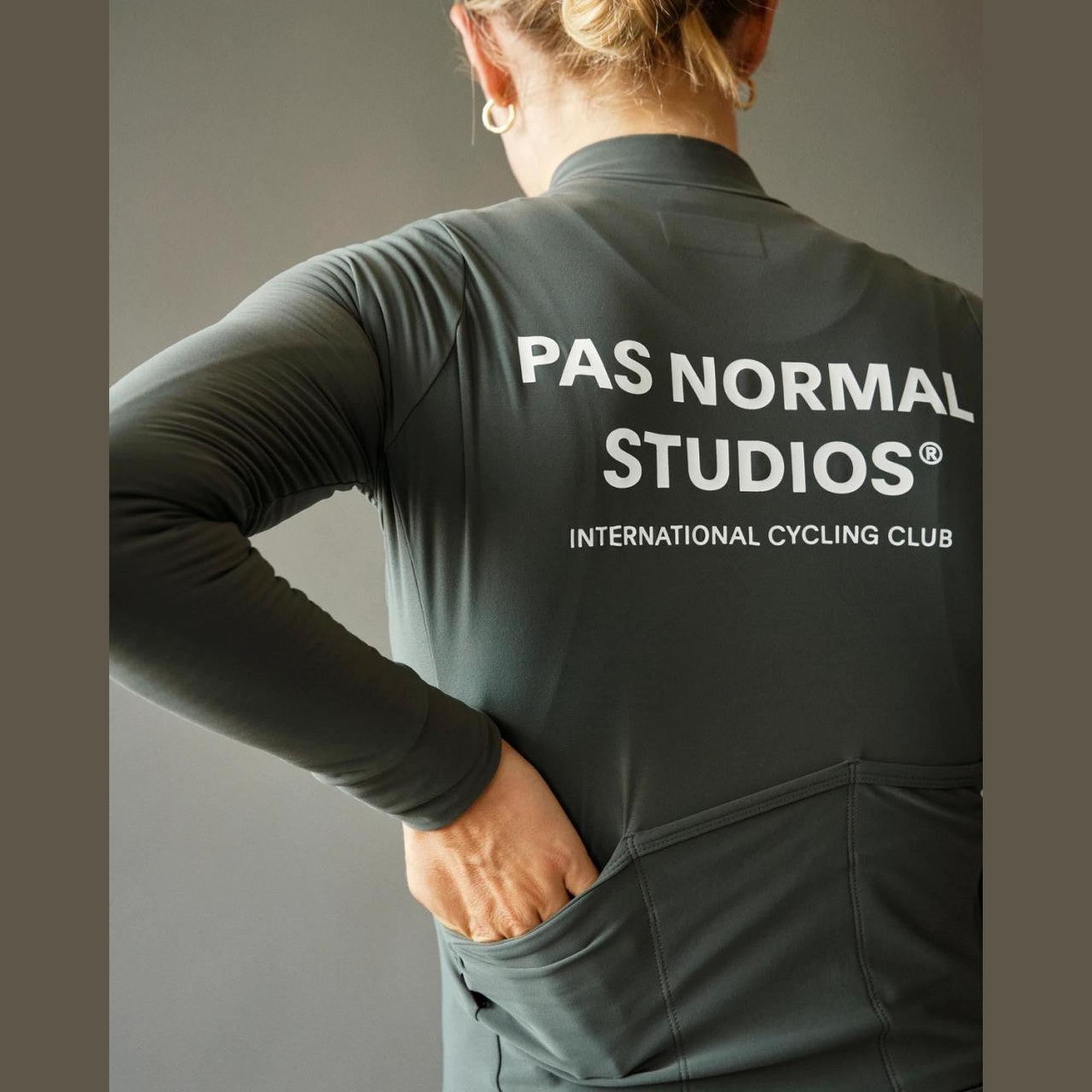 Pas Normal Studios - Women's Mechanism Long Sleeve Jersey - Dark Moss