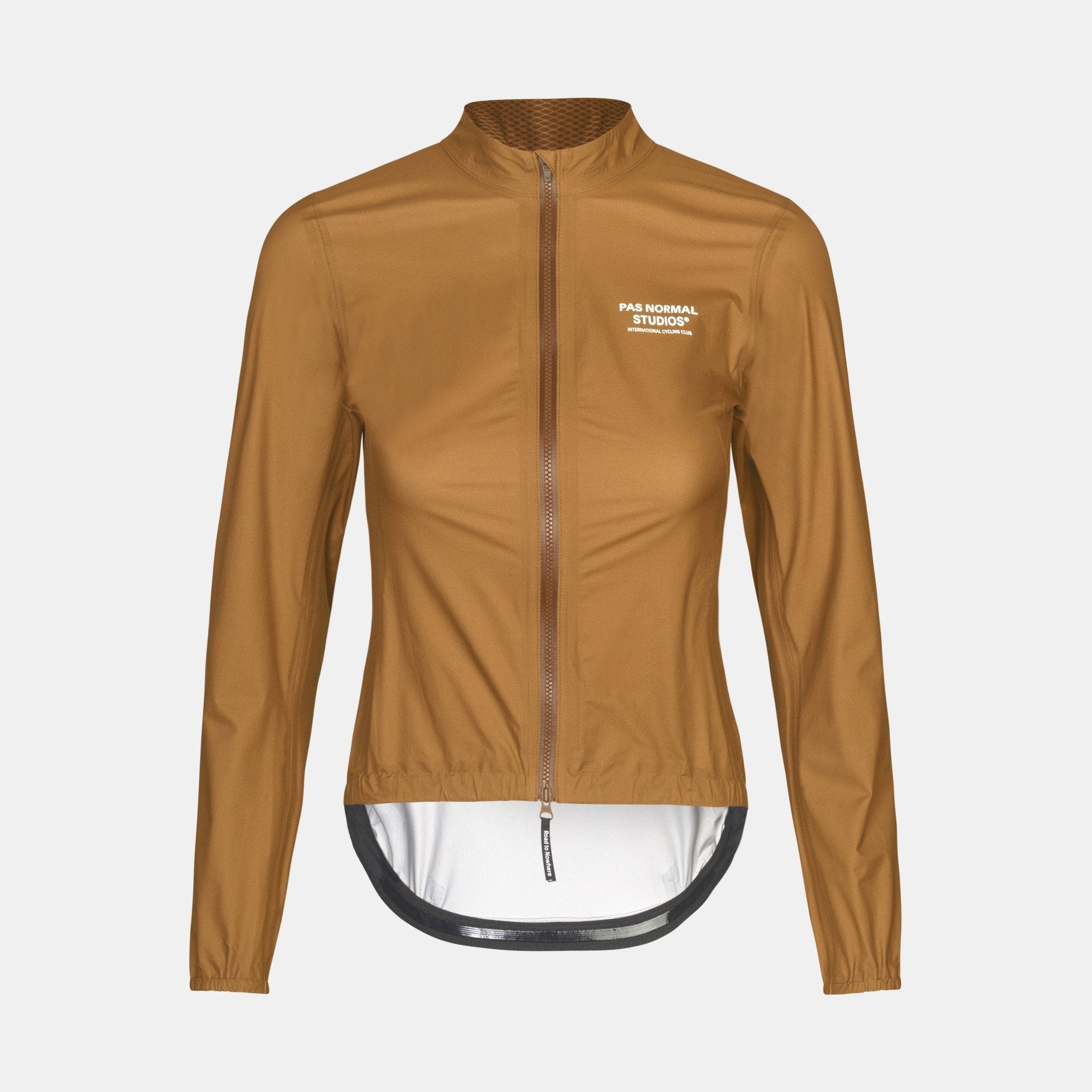 Pas Normal Studios - Women's Mechanism Pertex Rain Jacket - Burned Orange