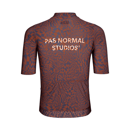 Pas Normal Studios - Essential Jersey Men - Check Dark Purple