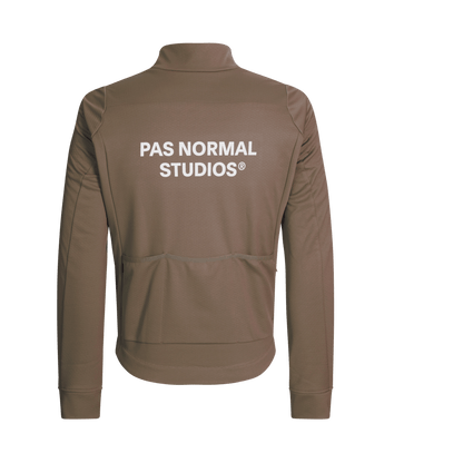 Pas Normal Studios - Essential Thermal Long Sleeve Jersey Men - Ash Brown