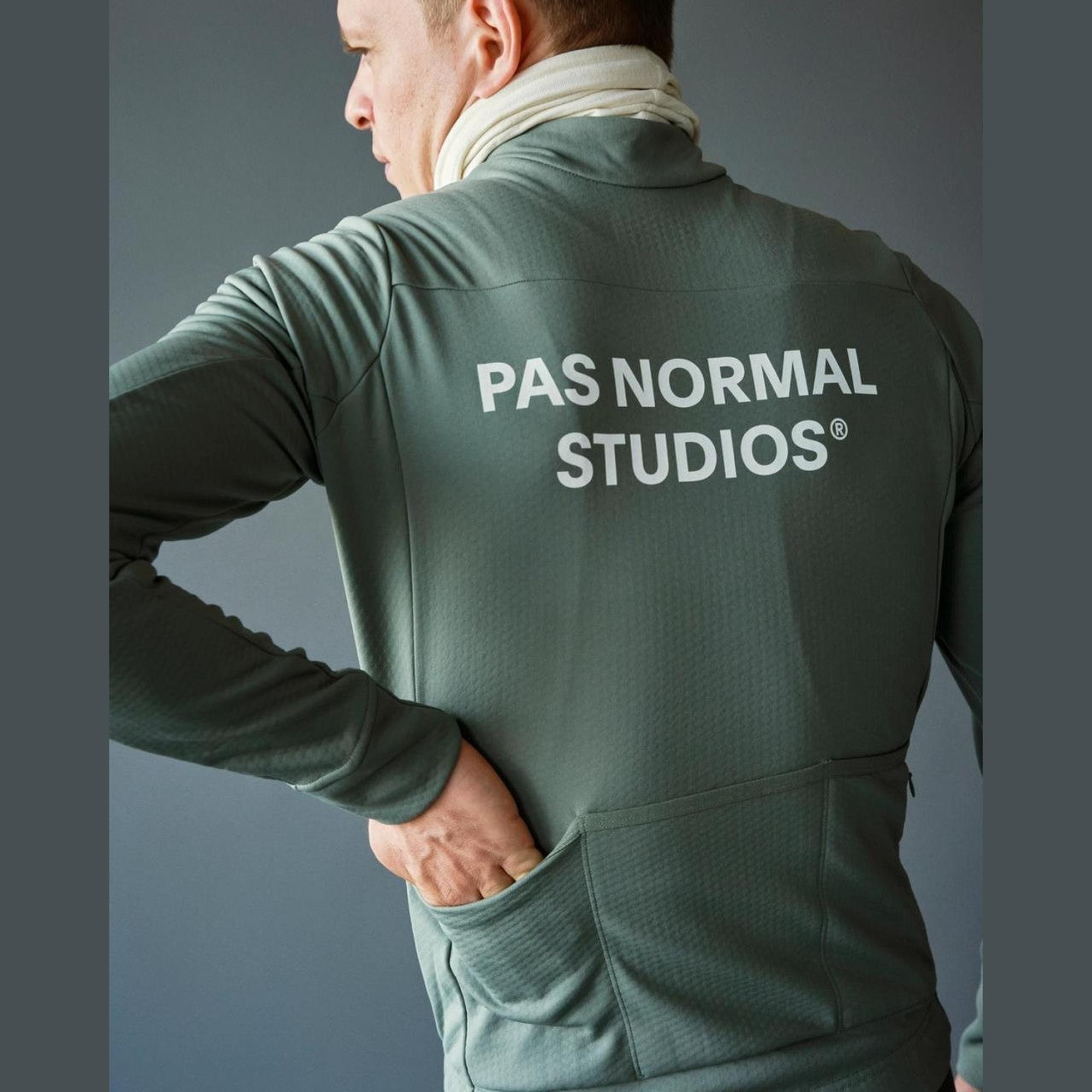 Pas Normal Studios - Essential Thermal Long Sleeve Jersey Men - Dark Celeste