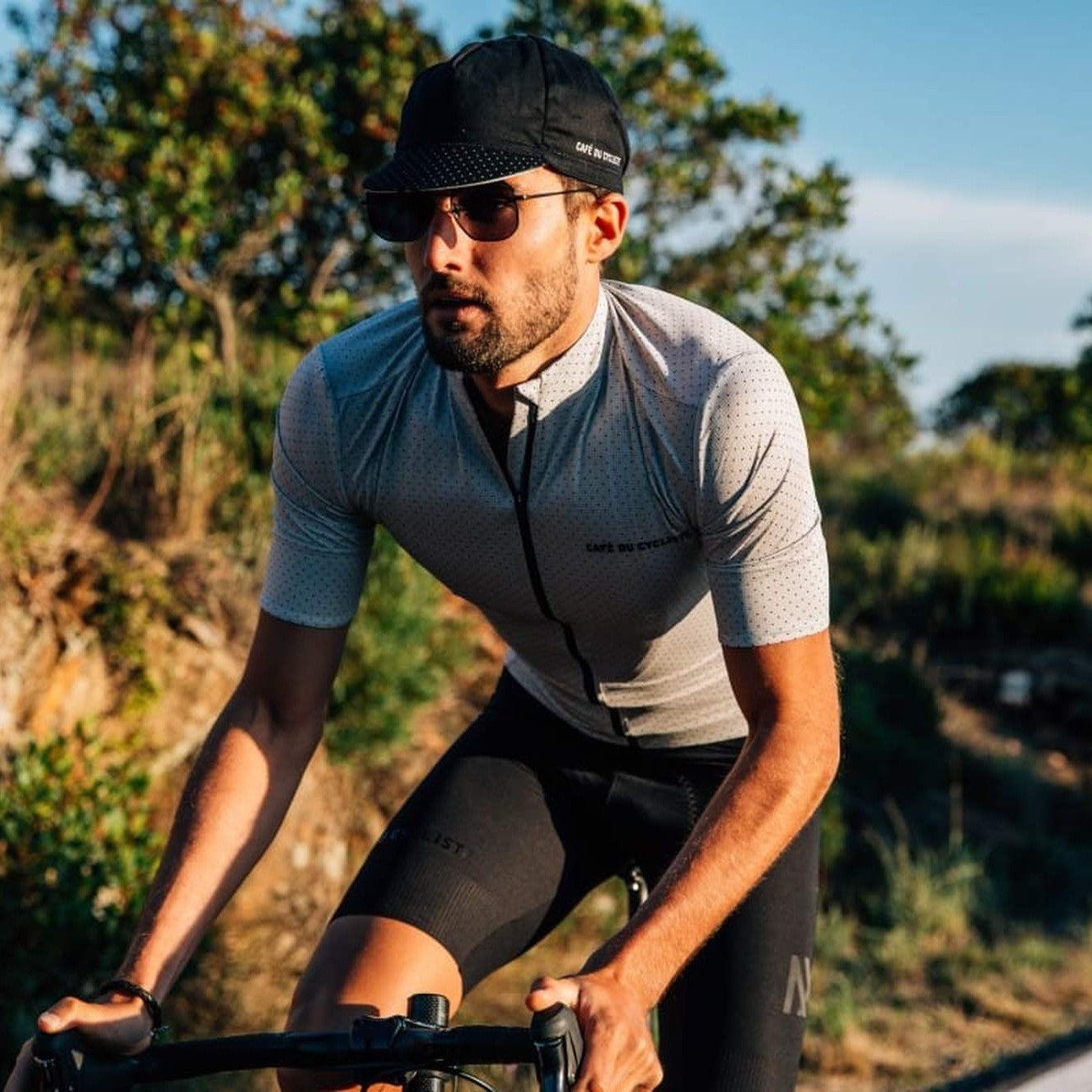 Cafe Du cycliste - Fleurette Heren - Grey