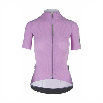 Q36.5 - Lady Jersey Short Sleeve L1 Pinstripe Pro Dames - Lila