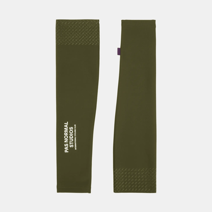 Pas Normal Studios - Logo Arm Warmers - Olive