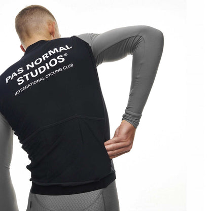 Pas Normal Studios - Mechanism Long Sleeve Jersey - Black Medium Grey