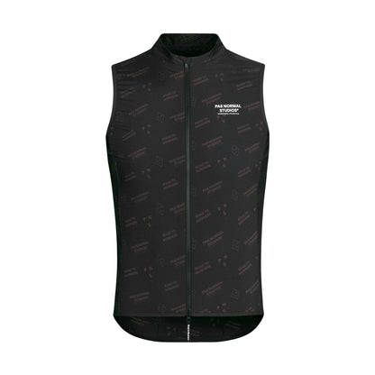 Pas Normal Studios - Mechanism Stow Away Gilet - Black Contrast