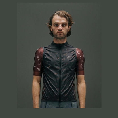 Pas Normal Studios - Mechanism Stow Away Gilet - Black Contrast