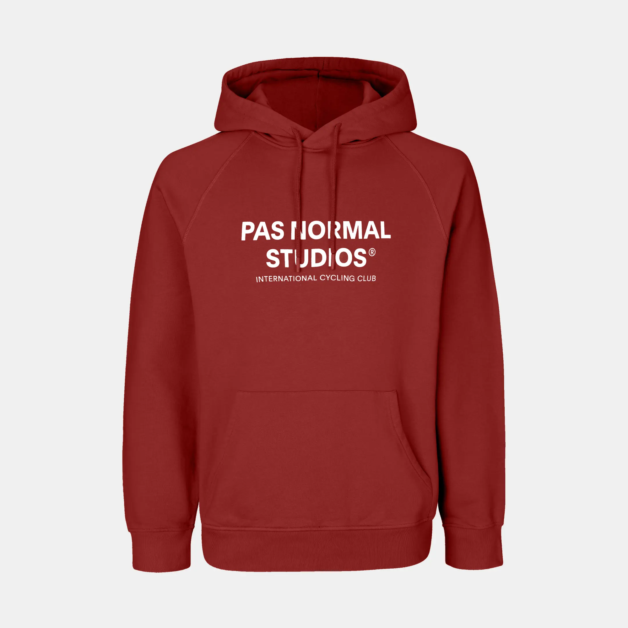 Pas Normal Studios - Off-Race Logo Hoodie - Red