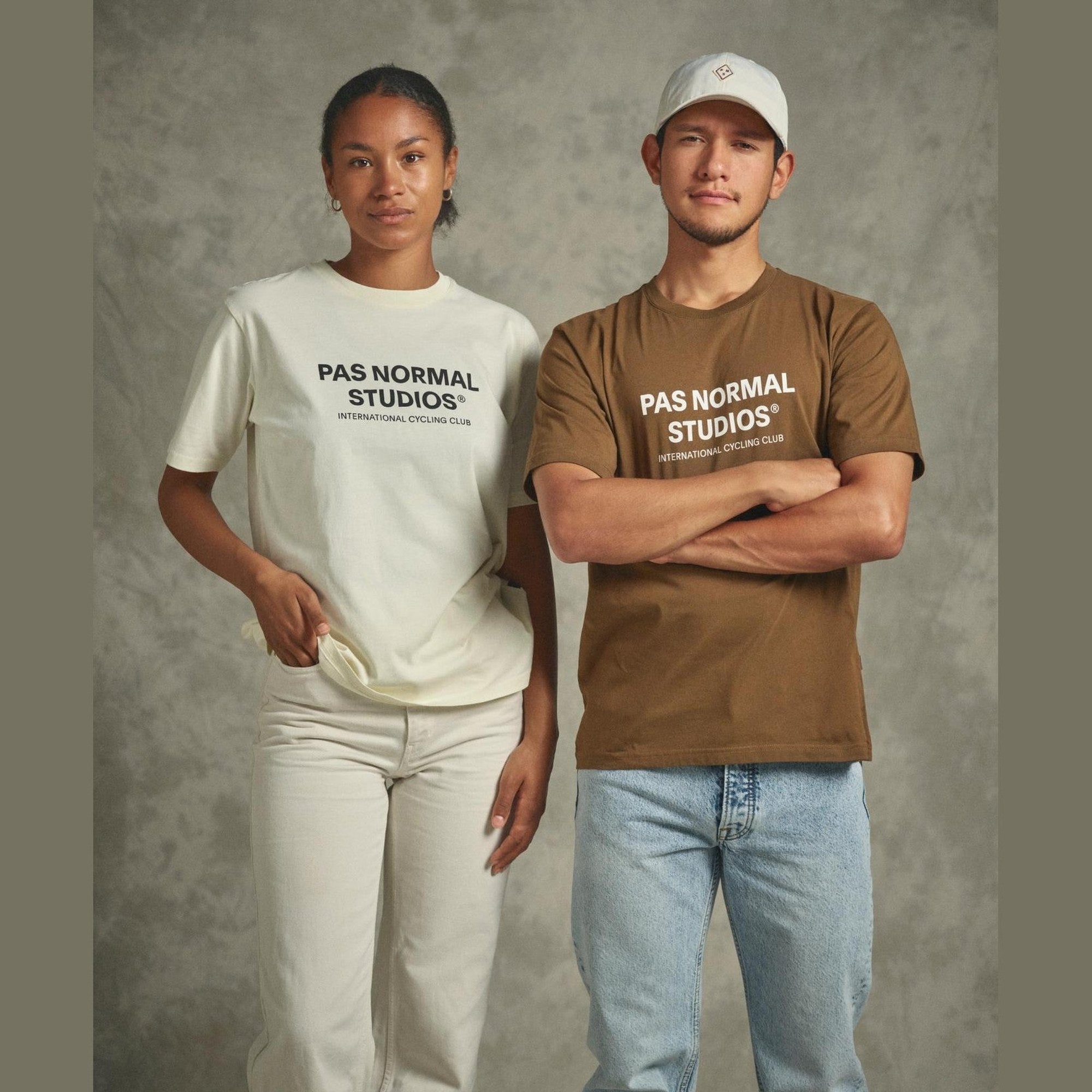 Pas Normal Studios - Off-Race Logo T-Shirt - Off White