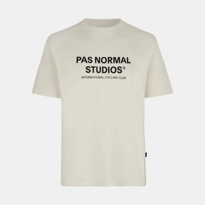 Pas Normal Studios - Off-Race Logo T-Shirt - Off White
