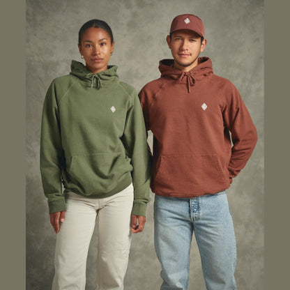 Pas Normal Studios - Off-Race Patch Hoodie - Dusty Olive