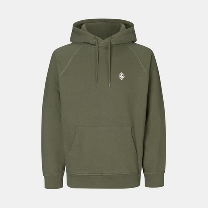 Pas Normal Studios - Off-Race Patch Hoodie - Dusty Olive