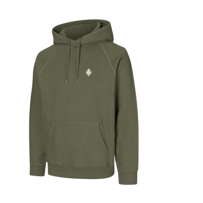 Pas Normal Studios - Off-Race Patch Hoodie - Dusty Olive