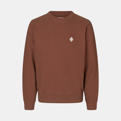 Pas Normal Studios - Off-Race Patch Sweatshirt - Rust