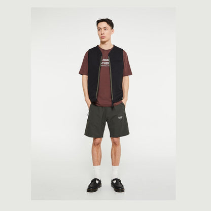Pas Normal Studios - Off-Race Shorts - Dark Olive