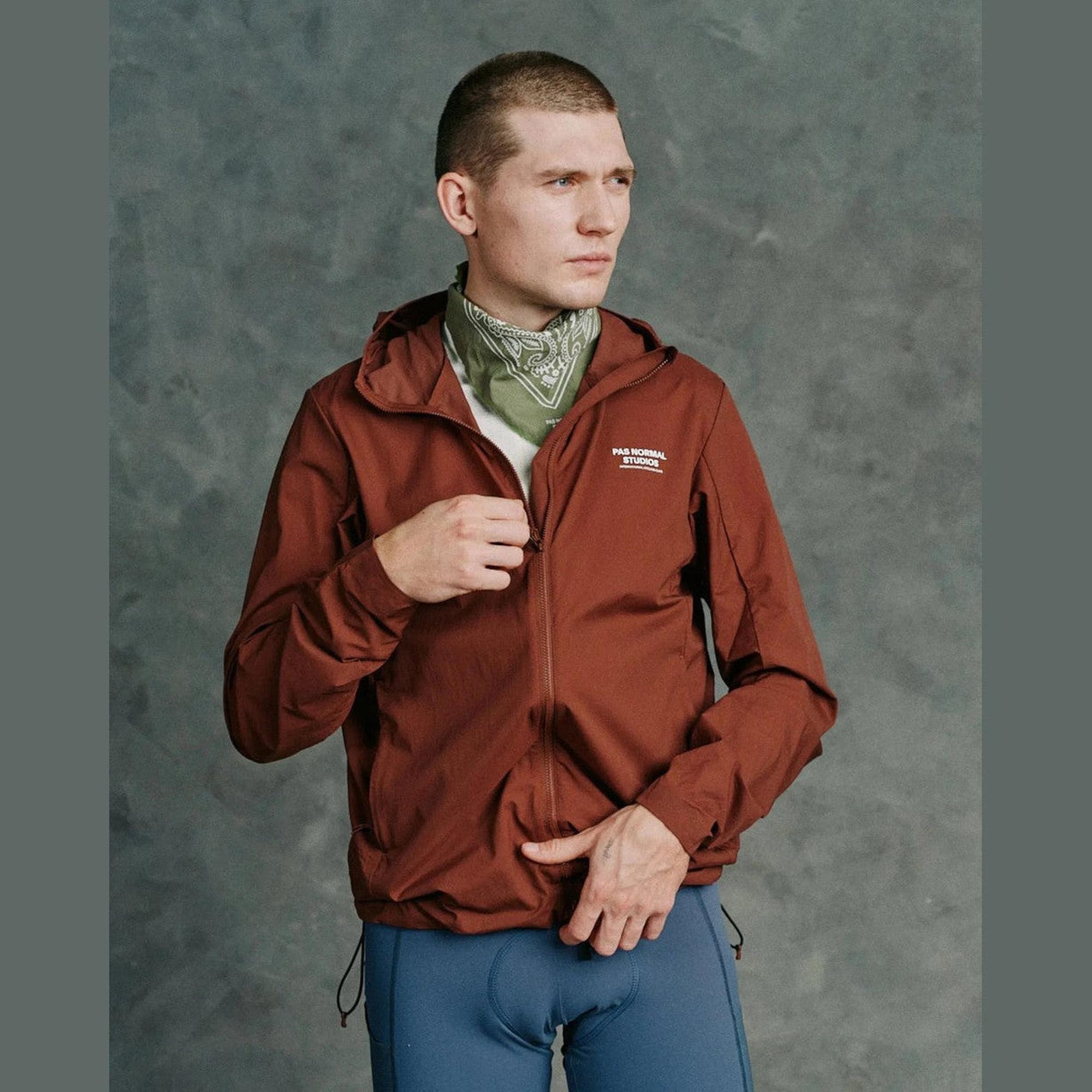 Pas Normal Studios - Off-Race Stow Away Jacket - Rust