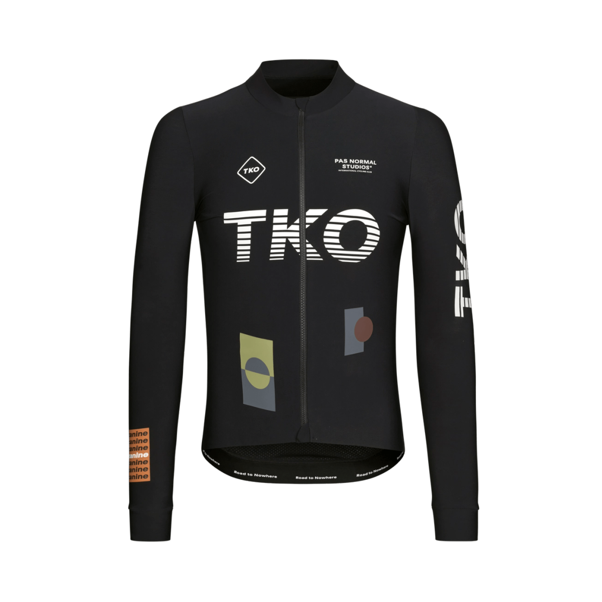 Pas Normal Studios - T.K.O. Mechanism Long Sleeve Jersey Men - Black