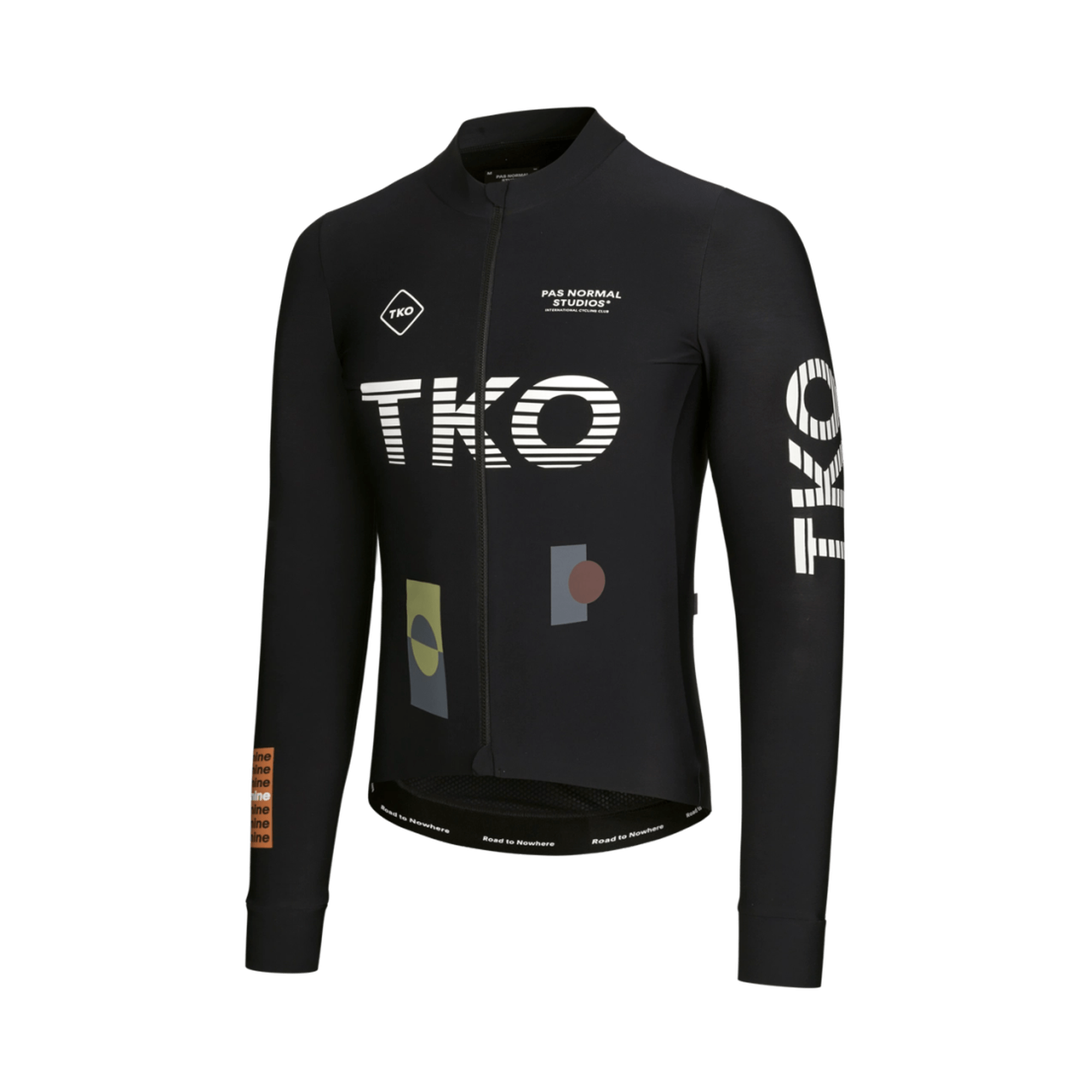 Pas Normal Studios - T.K.O. Mechanism Long Sleeve Jersey Men - Black