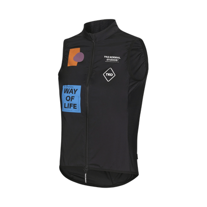 Pas Normal Studios - T.K.O. Mechanism Stow Away Gilet - Black