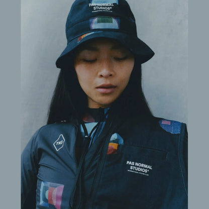 Pas Normal Studios - T.K.O. Off-Race Bucket Hat - Charcoal