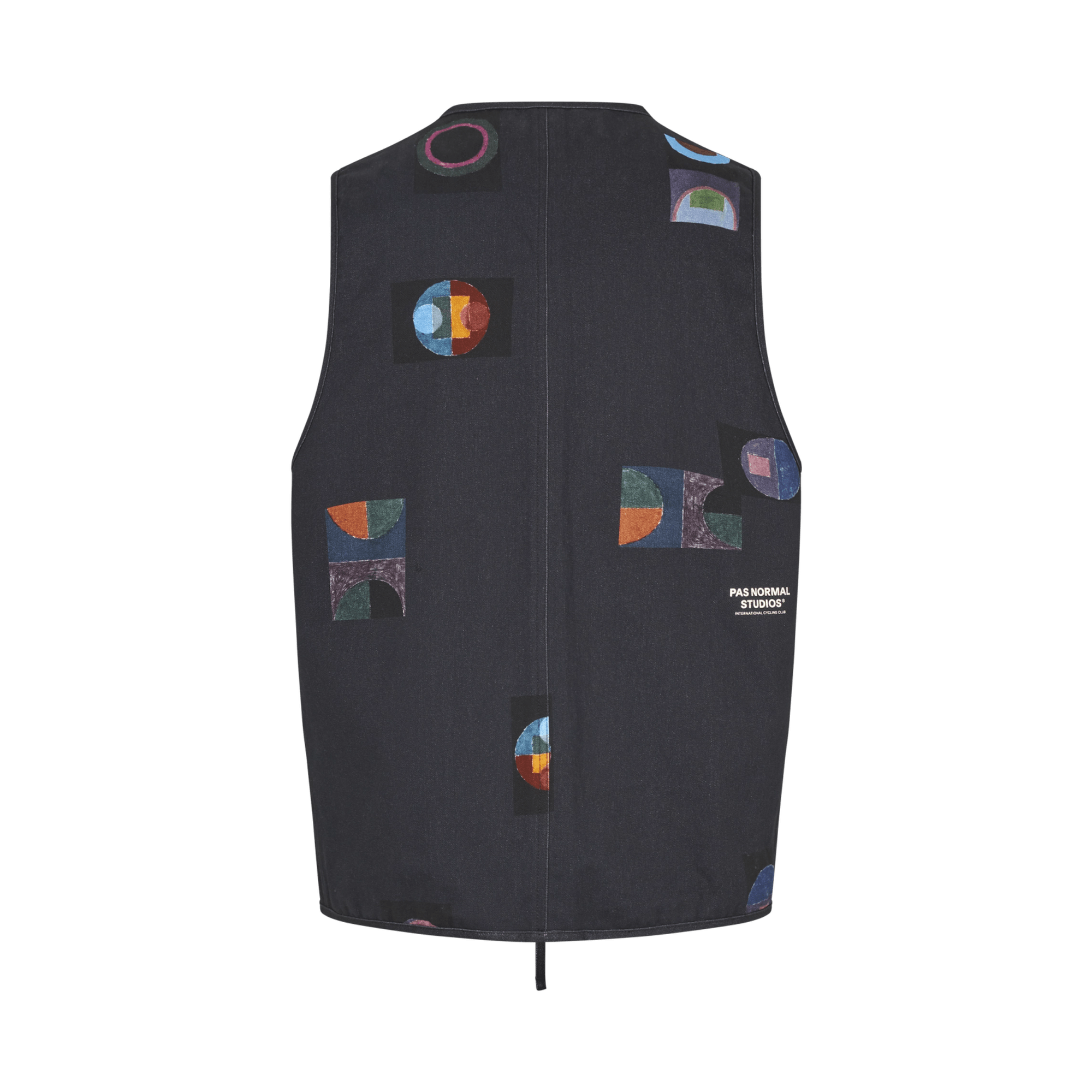 Pas Normal Studios - T.K.O. Off-Race Cotton Twill Vest - Charcoal