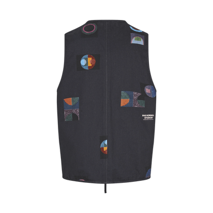 Pas Normal Studios - T.K.O. Off-Race Cotton Twill Vest - Charcoal