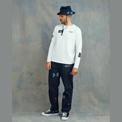 Pas Normal Studios - T.K.O. Off-Race Long Sleeve T-shirt - White