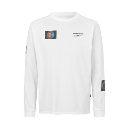 Pas Normal Studios - T.K.O. Off-Race Long Sleeve T-shirt - White