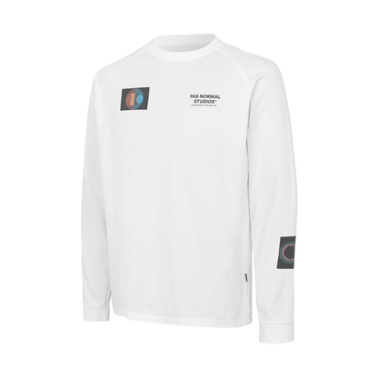 Pas Normal Studios - T.K.O. Off-Race Long Sleeve T-shirt - White