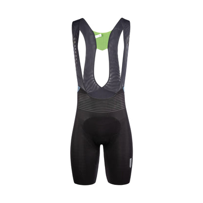 Q36.5 - Unique Bib Shorts Heren - Black