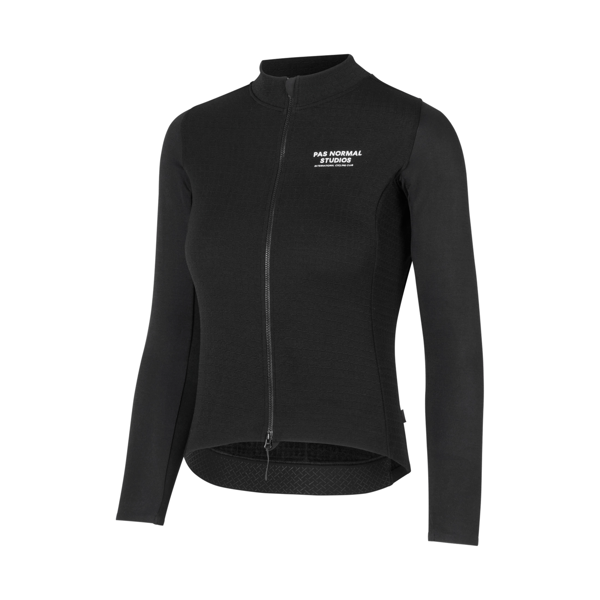 Pas Normal Studios - Women's Escapism Wool Long Sleeve Jersey - Black