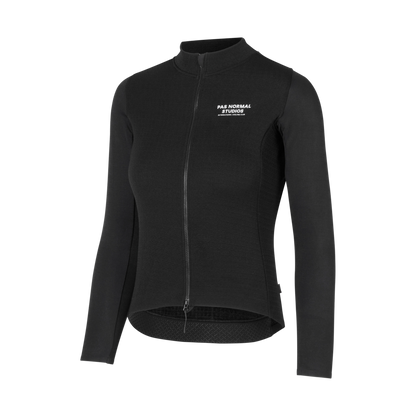 Pas Normal Studios - Women's Escapism Wool Long Sleeve Jersey - Black
