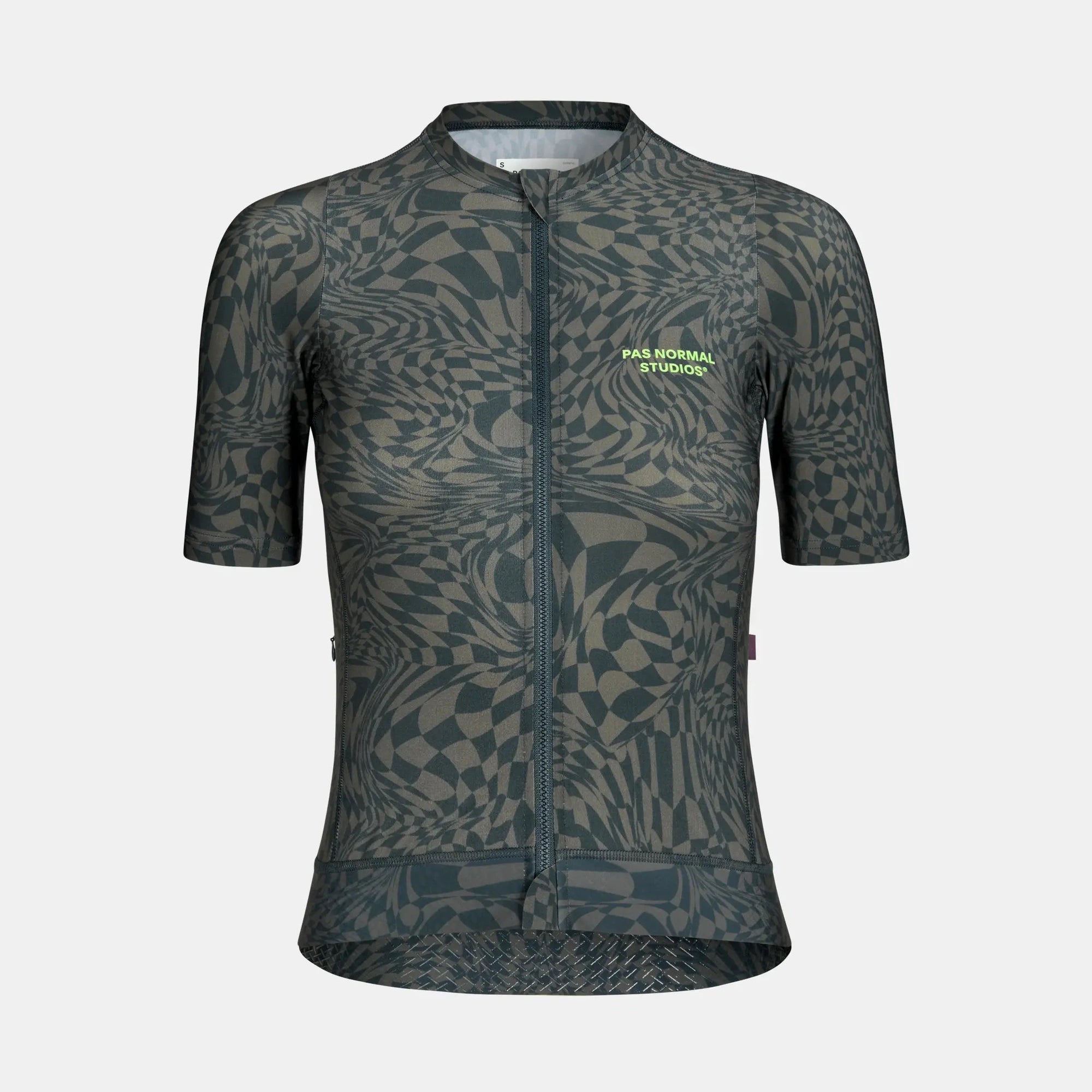 Pas Normal Studios - Women's Essential Jersey - Check Olive Green